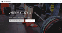 Desktop Screenshot of coachryanfitness.com